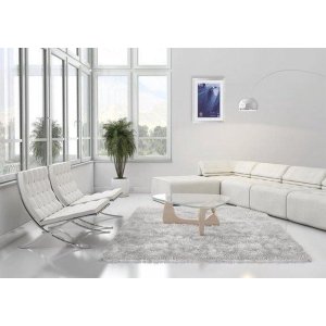 Telaio Henzo in alluminio LUZERN 40x60 cm argento con passepartout 30x45 cm