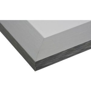 Telaio Henzo in alluminio LUZERN 40x60 cm argento con passepartout 30x45 cm