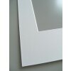 Passe-partout a taglio obliquo - 30x40 cm - bianco neve