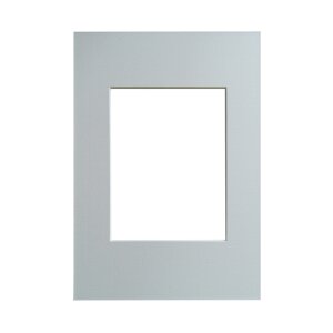 40x60 cm passepartout in bianco neve