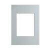 40x60 cm passepartout in bianco neve