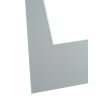 40x60 cm passepartout in bianco neve