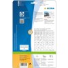 Etichette Premium A4, carta bianca 38,1x21,2 mm opaca 650 pz.