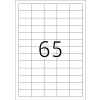 Etichette Premium A4, carta bianca 38,1x21,2 mm opaca 650 pz.