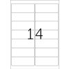 Etichette indirizzo Premium A4, carta bianca 99,1x38,1 mm opaca 140 pz.