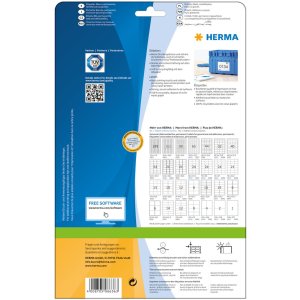 Etichette HERMA Premium A4 bianco 210x148 mm carta opaca 20 pezzi