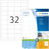Etichette Premium a4, carta bianca 48,3x33,8 mm opaca 320 pz.