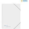 Etichette HERMA A4 rosso 25,4x10 mm carta opaca 3780 pezzi