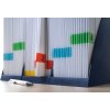 Etichette A4 blu 45,7x21,2 mm carta opaca 960 pz.