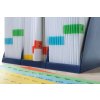 Etichette A4 blu 45,7x21,2 mm carta opaca 960 pz.