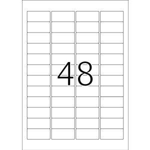 etichette herma a4 verde 45,7x21,2 mm carta opaca 960 pezzi