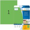 etichette herma a4 verde 210x297 mm carta opaca 20 pezzi