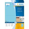 Etichette A4 blu 199,6x143,5 mm carta opaca 40 pz.