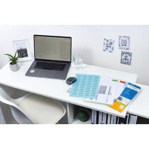 Etichette Premium A4, carta bianca 25,4x10 mm opaca 4725 pz.
