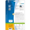 Etichette Premium A4, carta bianca 25,4x10 mm opaca 4725 pz.