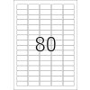 Etichette Premium A4, carta bianca 35,6x16,9 mm opaca 2000 pz.
