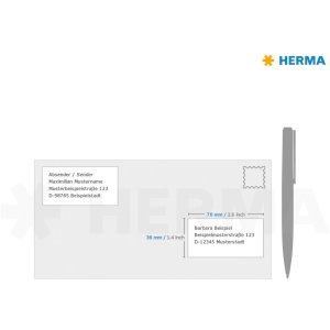 Etichette Premium A4, carta bianca 70x36 mm opaca 600 pz.