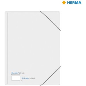 Etichette Premium A4, carta bianca 38,1x21,2 mm opaca 1625 pz.