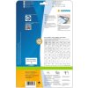Etichette Premium A4, carta bianca 83,8x50,8 mm opaca 250 pz.