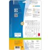 Etichette indirizzo Premium A4, carta bianca 63,5x38,1 mm opaca 525 pz.