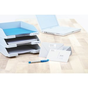 Etichette Premium A4, carta bianca 52,5x21,2 mm opaca 1400 pz.