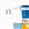 Etichette Premium a4, carta bianca 70x50,8 mm opaca 375 pz.