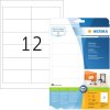 Etichette Premium A4, carta bianca 96,5x42,3 mm opaca 300 pz.