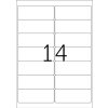 Etichette per indirizzi Premium A4, carta bianca 99,1x38,1 mm opaca 350 pz.