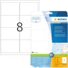 Etichette indirizzo Premium A4, carta bianca 99,1x67,7 mm opaca 200 pz.