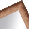 Cornice in legno H620 antico 50x70 cm vetro specchio marrone