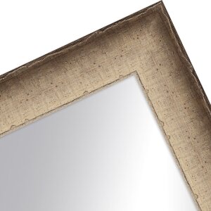 Cornice in legno H620 Antica 21x30 cm vetro specchio avorio