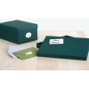 Etichette A4 argento 30,5x16,9 mm foglio lucido 2400 pz.