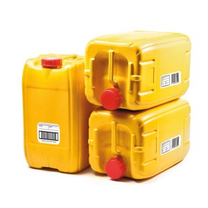Etichette a4 bianche 96,5x42,3 mm estremamente resistenti adesive in foglio opaco 300 pz.