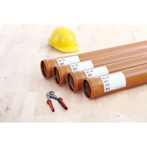 Etichette A4 bianche 210x297 mm estremamente resistenti adesive in foglio opaco 25 pz.
