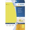 Etichette A4 giallo neon 210x297 mm carta opaca 20 pz.