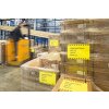 Etichette A4 giallo neon 210x297 mm carta opaca 20 pz.