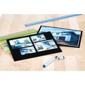 Etichette A4 bianche 210x297 mm carta lucida 25 pz.