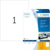 Etichette A4 bianche 210x297 mm carta lucida 25 pz.