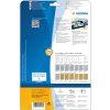 Etichette A4 bianche 210x297 mm carta lucida 25 pz.