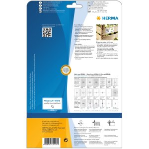 Etichette A4 bianche 70x36 mm carta adesiva estremamente...