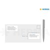 Etichette A4 bianche 70x36 mm carta adesiva estremamente resistente opaca 600 pz.