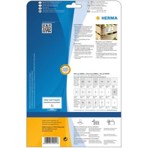Etichette A4 bianche 210x297 mm carta adesiva...