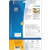 Etichette A4 bianche 210x297 mm carta adesiva estremamente resistente opaca 25 pz.