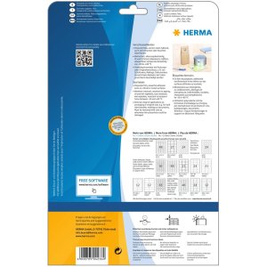 Etichette di chiusura trasparenti ø 40 mm rotonde fogli adesivi estremamente resistenti opachi 600 pz.