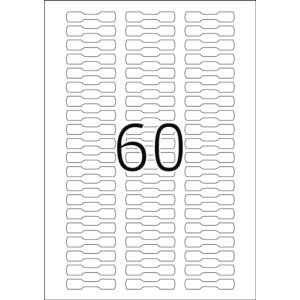 Etichette ad anelli HERMA A4 bianco 49x10 mm carta opaca...
