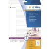 Etichette HERMA per CD box A4 bianco 114,3x5,5 mm carta opaca 1200 pezzi