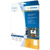 Etichette A4 foglio adesivo esterno bianco 210x297 mm foglio opaco 10 pz.