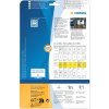 Etichette A4 Outdoor adesive in foglio bianco 210x148 mm foglio opaco 20 pz.