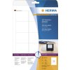 Etichette per dischi ZIP A4 bianco 59x50 mm carta opaca 375 pz.