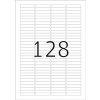 Etichette per diapositive A4 bianco 43,2x8,5 mm carta opaca 3200 pz.